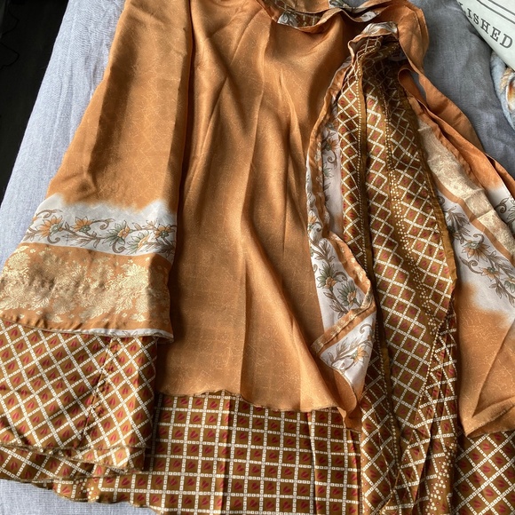 Sari wrap skirt - Picture 1 of 3